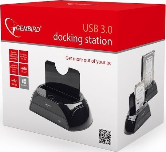Gembird HD32-U3S-2 Hard Drive Docking Station SATA 2.5" / 3.5" with Connection USB 3.0 (HD32-U3S-2)