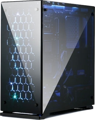 Segotep SG-K7 Midi Tower Computer Case with Window Panel Black