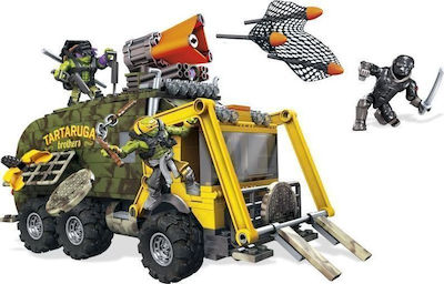 Mega Bloks Τουβλάκια Ninja Turtles Battle Truck για 7+ Ετών 411τμχ