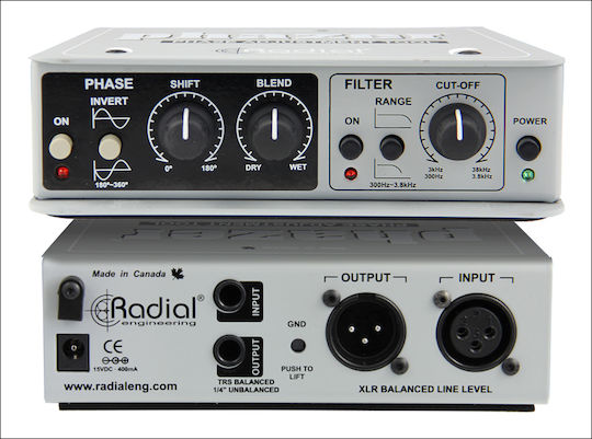 Radial Phazer Class-A Phase Adjuster R800 1450 Pedală Efectul Phaser Chitară electrică