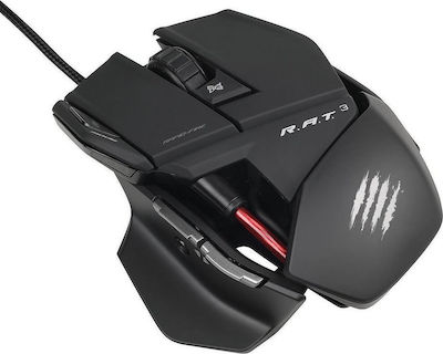 Mad Catz Cyborg R.A.T. 3 Laser Gaming Ποντίκι Μαύρο