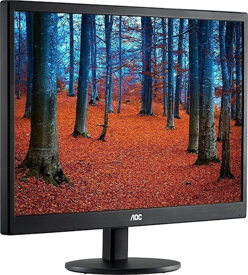 AOC E970SWN TN Monitor 18.5" 1366x768 με Χρόνο Απόκρισης 5ms GTG