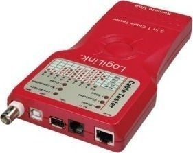 LogiLink WZ0014 Тестер На Кабели Чешмяна Вода / Мрежа RJ45 / RJ11 / BNC / USB