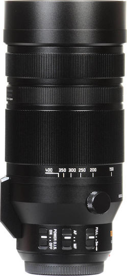 Panasonic Crop Camera Lens Leica DG Vario-Elmar 100-400mm f/4-6.3 Asph. Power Tele Zoom for Micro Four Thirds (MFT) Mount Black