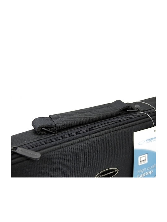 Esperanza Classic+ Τσάντα Ώμου / Χειρός για Laptop 17" σε Μαύρο χρώμα