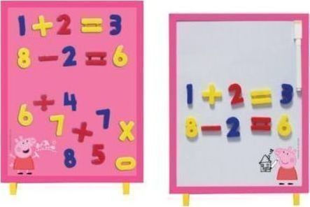 Luna Peppa Pig Numbers Kids Magnetic Board 35x23cm
