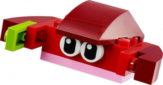 LEGO Classic Red Creativity Box 55pcs για 4-99 Ετών