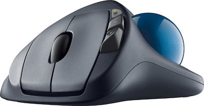 Logitech M570 Безжичен Мишка с Тракбол Черен