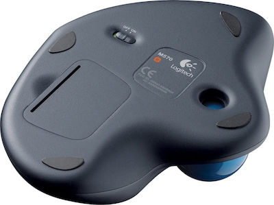 Logitech M570 Безжичен Мишка с Тракбол Черен