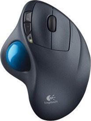 Logitech M570 Безжичен Мишка с Тракбол Черен