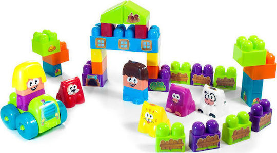 Miniland Τουβλάκια Super Blocks Φάρμα για 1.5+ Ετών 38τμχ