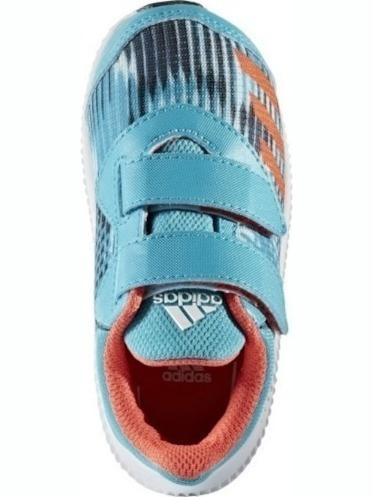 Fortarun Fortarun Kids Sports Shoes Running with Hoop & Loop Closure Turquoise