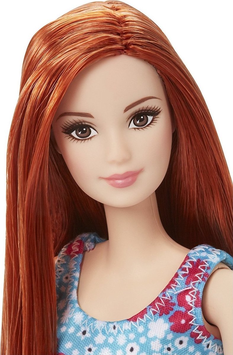 Holiday Barbie Red Hair