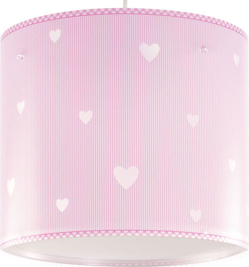 Ango Sweet Dreams Einfaches Licht Kinderdeckenleuchte Deckenleuchte 60W mit Fassung E27 Pink 26x25cm
