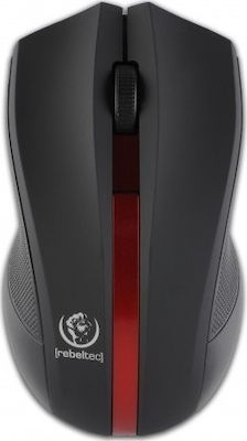 Rebeltec Galaxy Kabellos Maus Black/Red