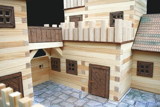 Walachia Wooden Construction Toy Castle Nr.19 for Children 8+ years old+ Years