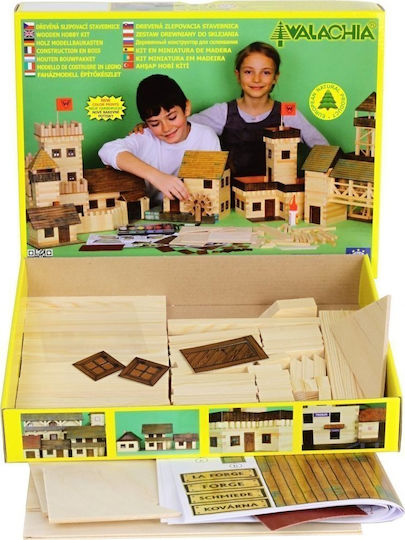 Walachia Παιχνίδι Κατασκευών Ξύλινo Log Cabin Nr.01 για Παιδιά 8+ Ετών