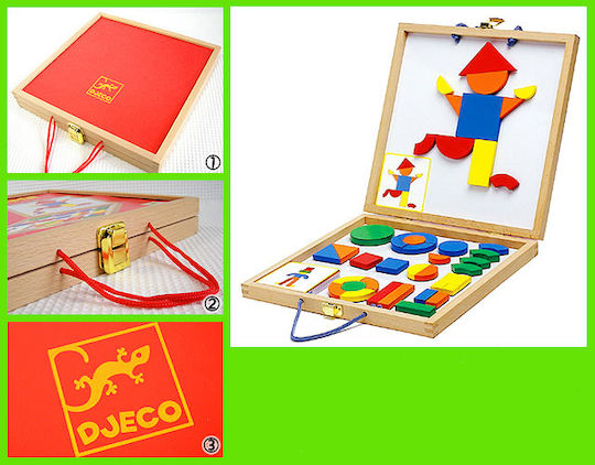 Djeco Geoform Puzzle Magnetico Djeco Djeco 65160, Magnetico In