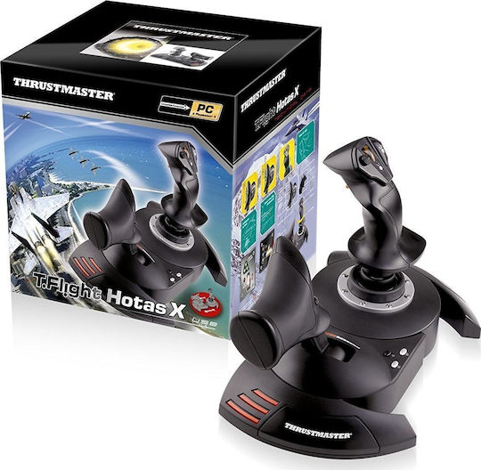 Thrustmaster T-Flight Hotas X Joystick Cu fir Compatibil cu PC