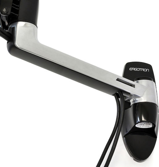 Ergotron LX Επιτοίχια Βάση Οθόνης έως 42" με Βραχίονα Ασημί
