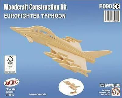 Anelixi Wooden Construction Toy Ξύλινη Κατασκευή Eurofighter