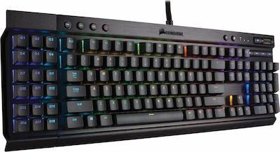 Corsair Gaming K95 RGB Gaming- Mechanische Tastatur Volle Größe mit Cherry MX Rot Schaltern und beleuchteten Tasten Schwarz