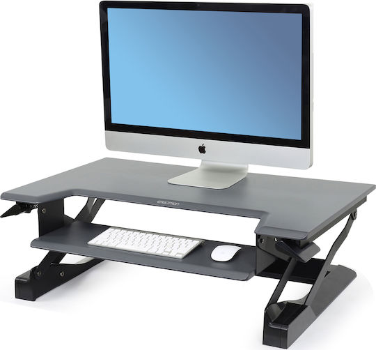 Ergotron WorkFit-T Sit-Stand Desktop Workstation Επιτραπέζια Βάση Πύργου Υπολογιστή 33-397-085