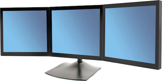 Ergotron DS100 Triple-Monitor Desk Stand Επιτραπέζια Βάση για 3 Οθόνες έως 21"