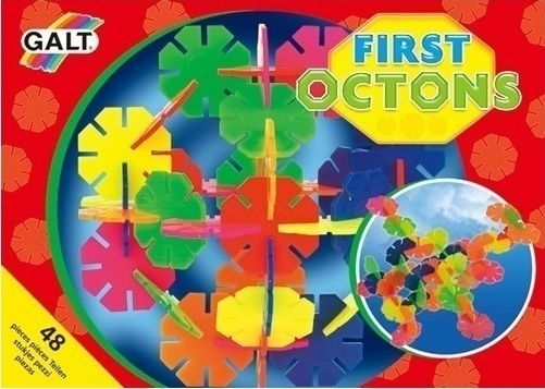 Galt Toys Construction & Building Toys Plastic Constructions First Octons for Children 10+ Years