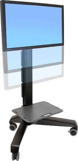 Ergotron Neo-Flex Mobile MediaCenter LD Halterung Boden Monitor bis 55" mit Rollen