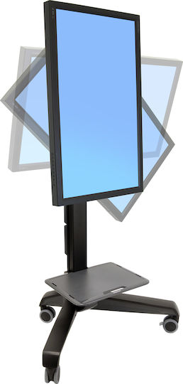 Ergotron Neo-Flex Mobile MediaCenter LD Halterung Boden Monitor bis 55" mit Rollen