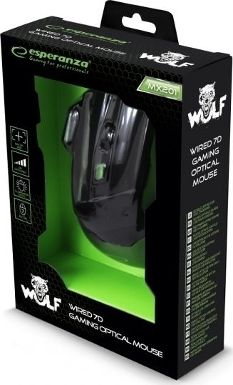 Esperanza MX201 Gaming Mouse Negru