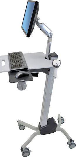 Ergotron Neo-Flex Floor Stand with Casters Silver