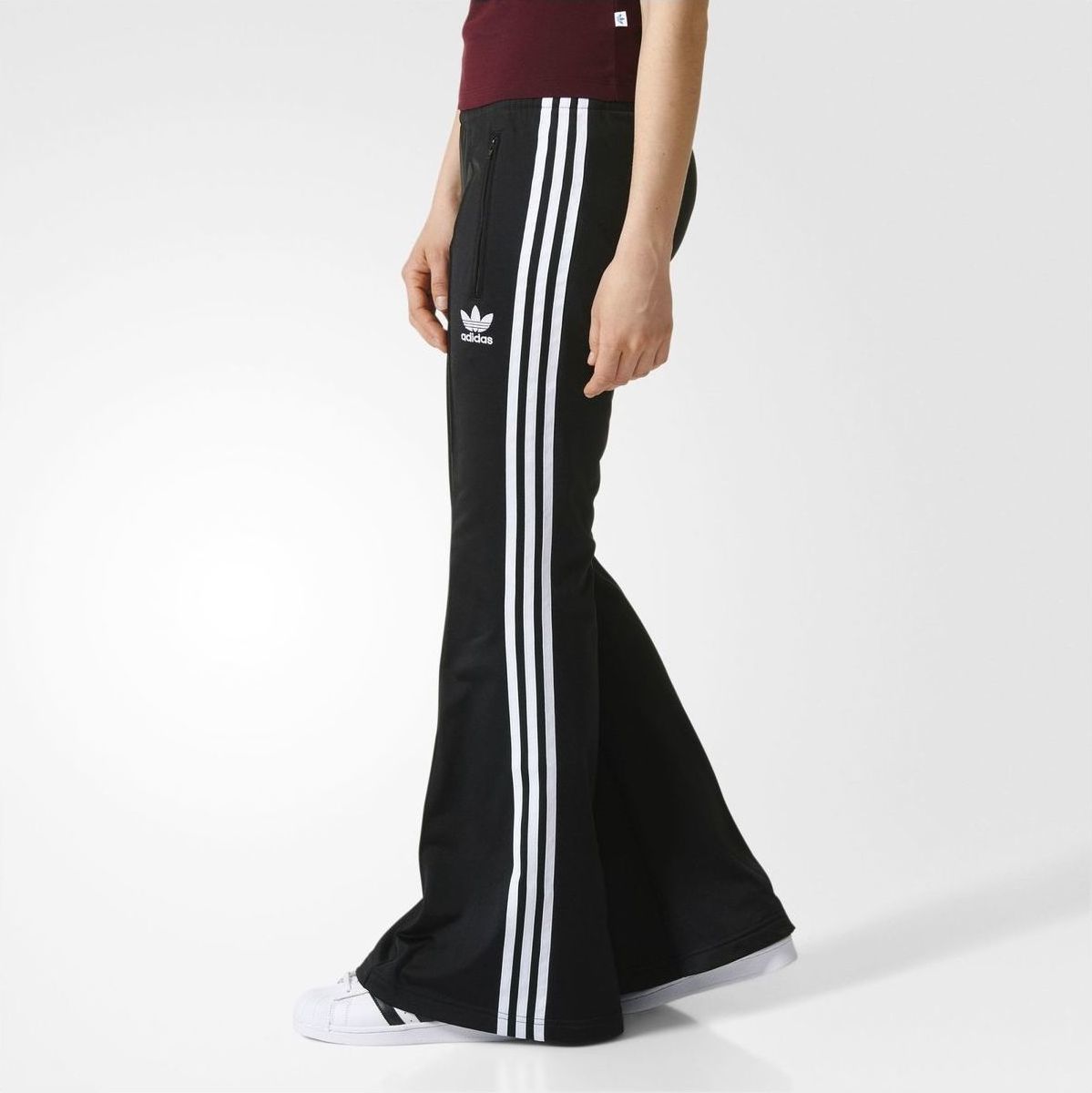 Adidas Flared Track Pants AY8115 - Skroutz.gr