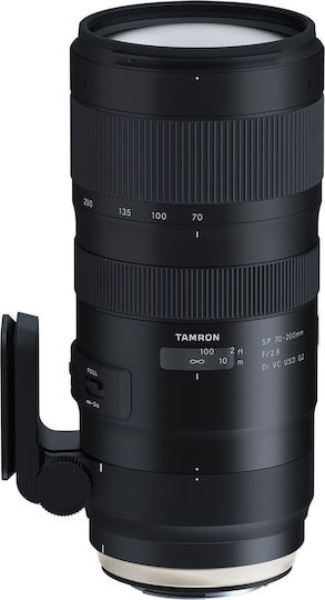 Tamron Full Frame Camera Lens SP 70-200mm f/2.8 Di VC USD G2 Standard / Telephoto / Macro for Canon EF Mount Black