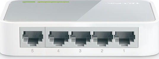 TP-LINK TL-SF1005D v12 Unmanaged L2 Switch με 5 Θύρες Ethernet