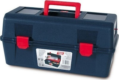 Tayg N25 Hand Toolbox Plastic with Tray Organiser W40xD20.6xH18.8cm