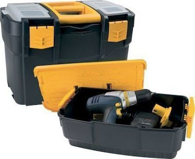 ArtPlast Tekna Line 6700V Hand Toolbox Plastic with Tray Organiser W46xD28xH45.5cm