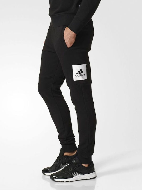 adidas Essentials Box Sweatpants Black