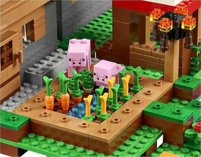 LEGO Minecraft Minecraft: The Village pentru 8+ ani