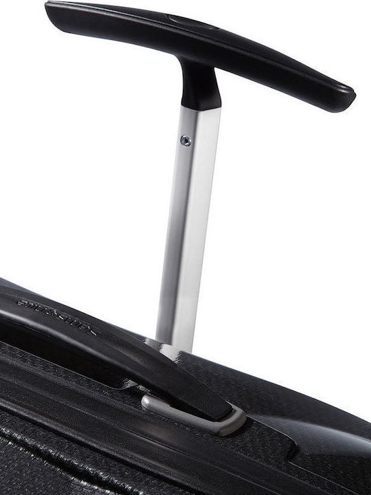 Samsonite Spinner Μεγάλη Βαλίτσα Ταξιδίου Σκληρή Μαύρη με 4 Ρόδες Ύψους 75εκ.
