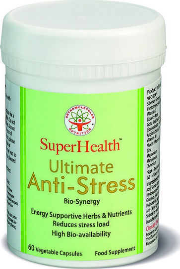 Super Health Ultimate Anti-Stress Συμπλήρωμα για το Άγχος 60 κάψουλες