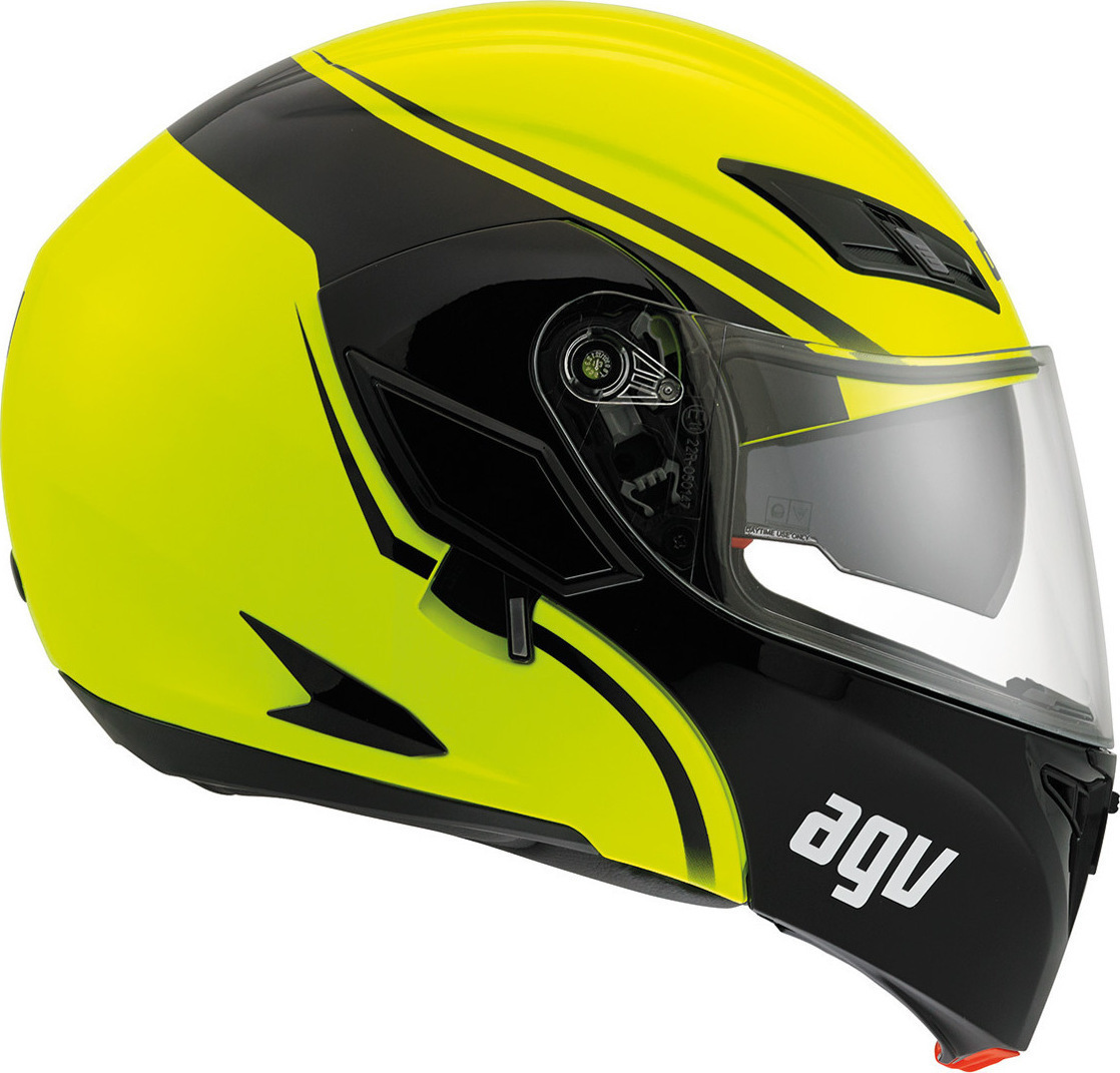 AGV CompactST Course Pinlock Yellow/Black Skroutz.gr