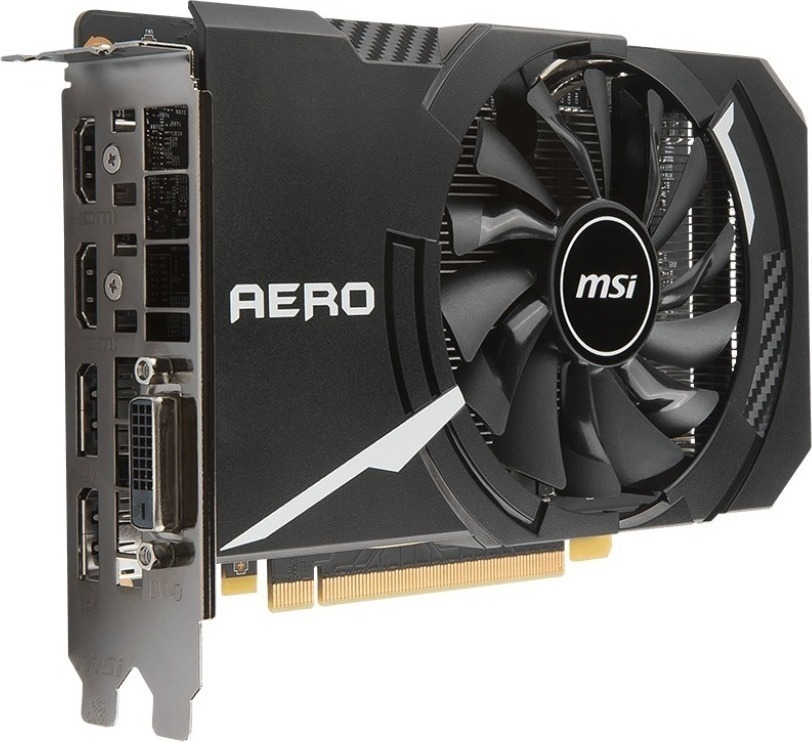 MSI GeForce GTX 1060 3GB GDDR5 Aero ITX OC Κάρτα Γραφικών PCI-E x16 3.0 ...