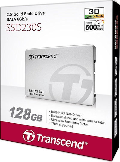 Transcend SSD230S 128GB 2.5'' Type With SATA III Connection TS128GSSD230S