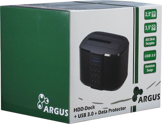 Inter-Tech GD-PDLK02 Hard Drive Docking Station SATA 2.5" / 3.5" with Connection USB 3.0 (88884070)