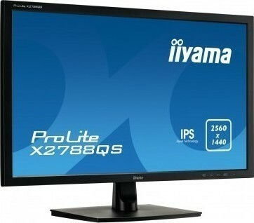 Iiyama ProLite X2788QS-B1 IPS Monitor 27" QHD 2560x1440 με Χρόνο Απόκρισης 5ms GTG