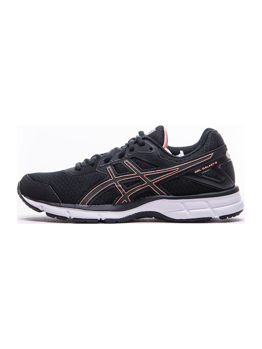 Gel Galaxy 9 Damen Sportschuhe Laufen Schwarz