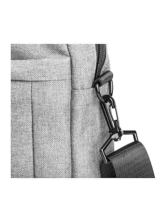 Natec Mustela Shoulder / Handheld Bag for 15.6" Laptop Gray
