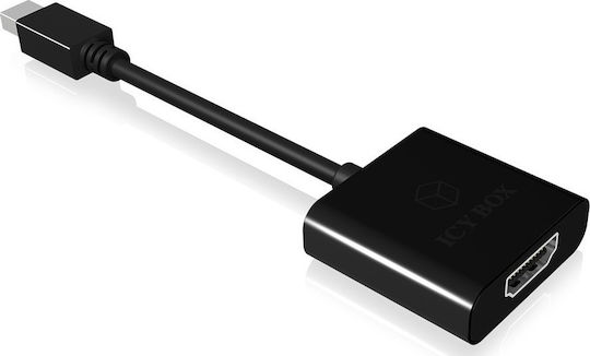 Icy Box IB-AC538 Mini-DisplayPort Männlich Zu HDMI Weiblich Konverter 1Stück